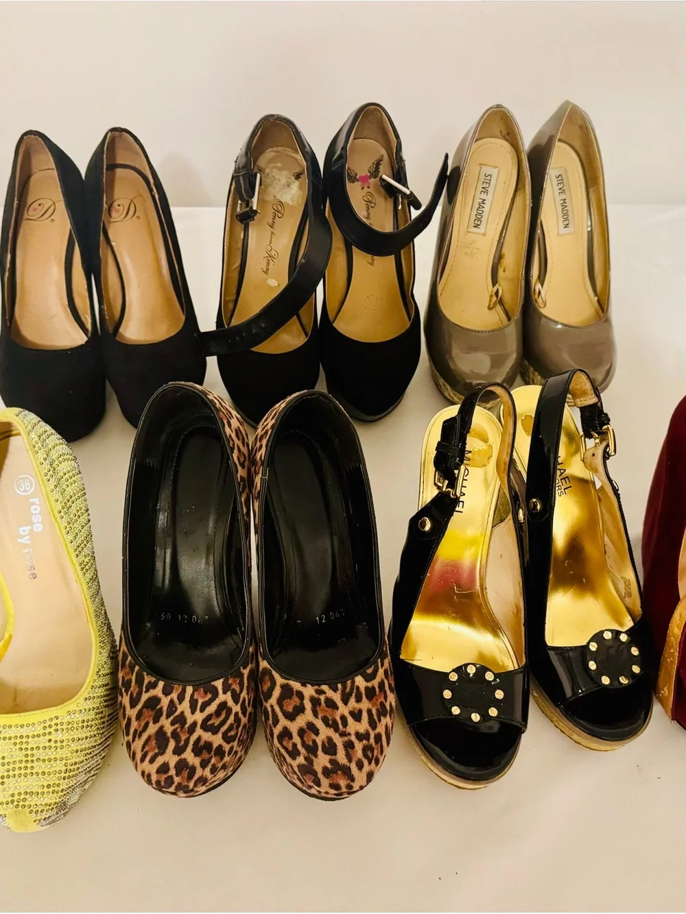 Women's Heels Lot - Steve Madden, MK, Rose by Rose, & More Size 6 & 7 women